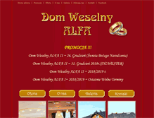 Tablet Screenshot of domweselnyalfa.pl